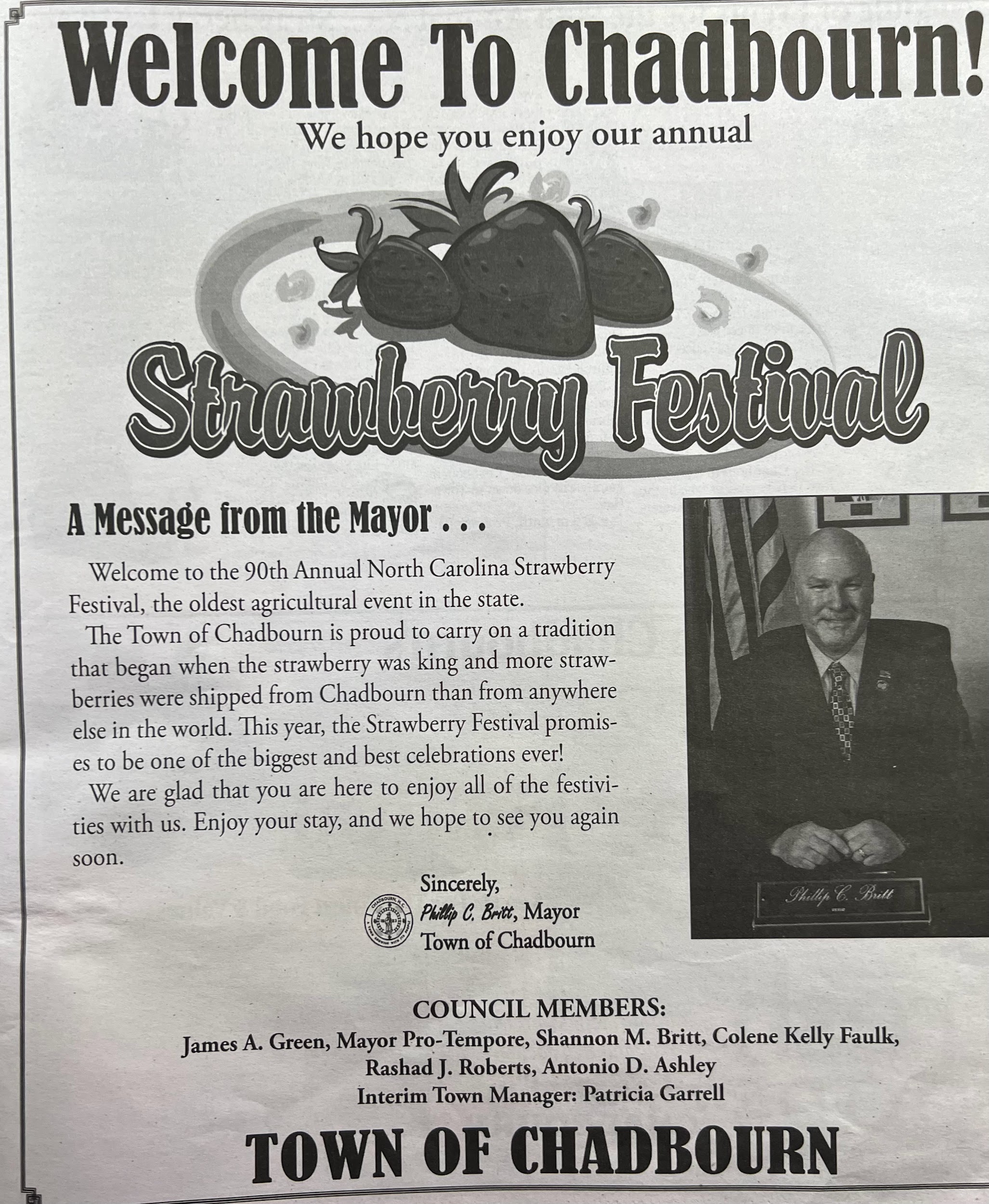 NC Strawberry Festival Memory