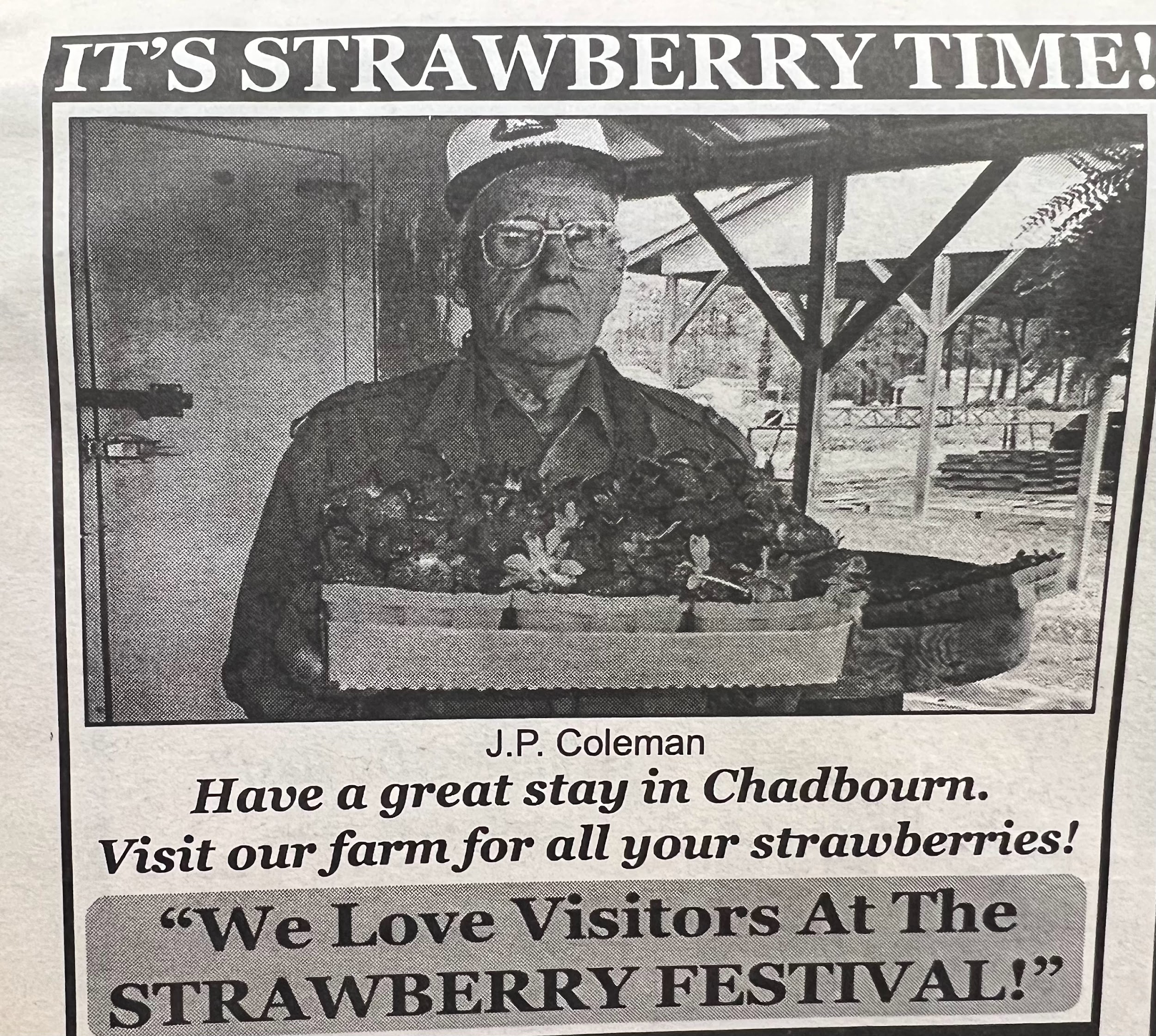 NC Strawberry Festival Memory