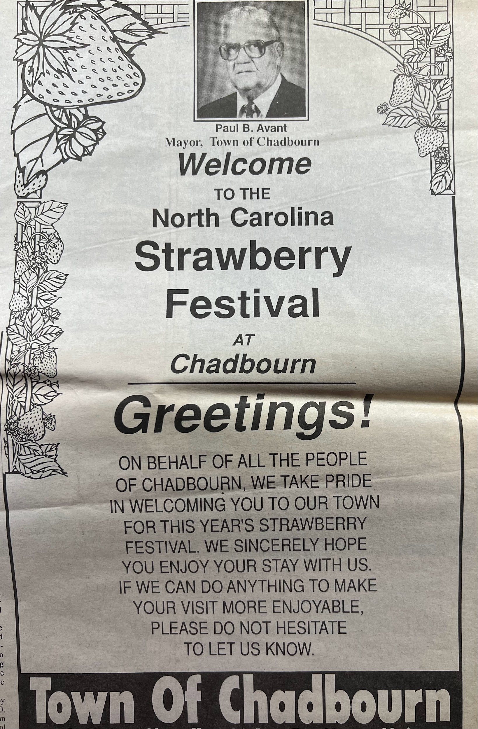 NC Strawberry Festival Memory