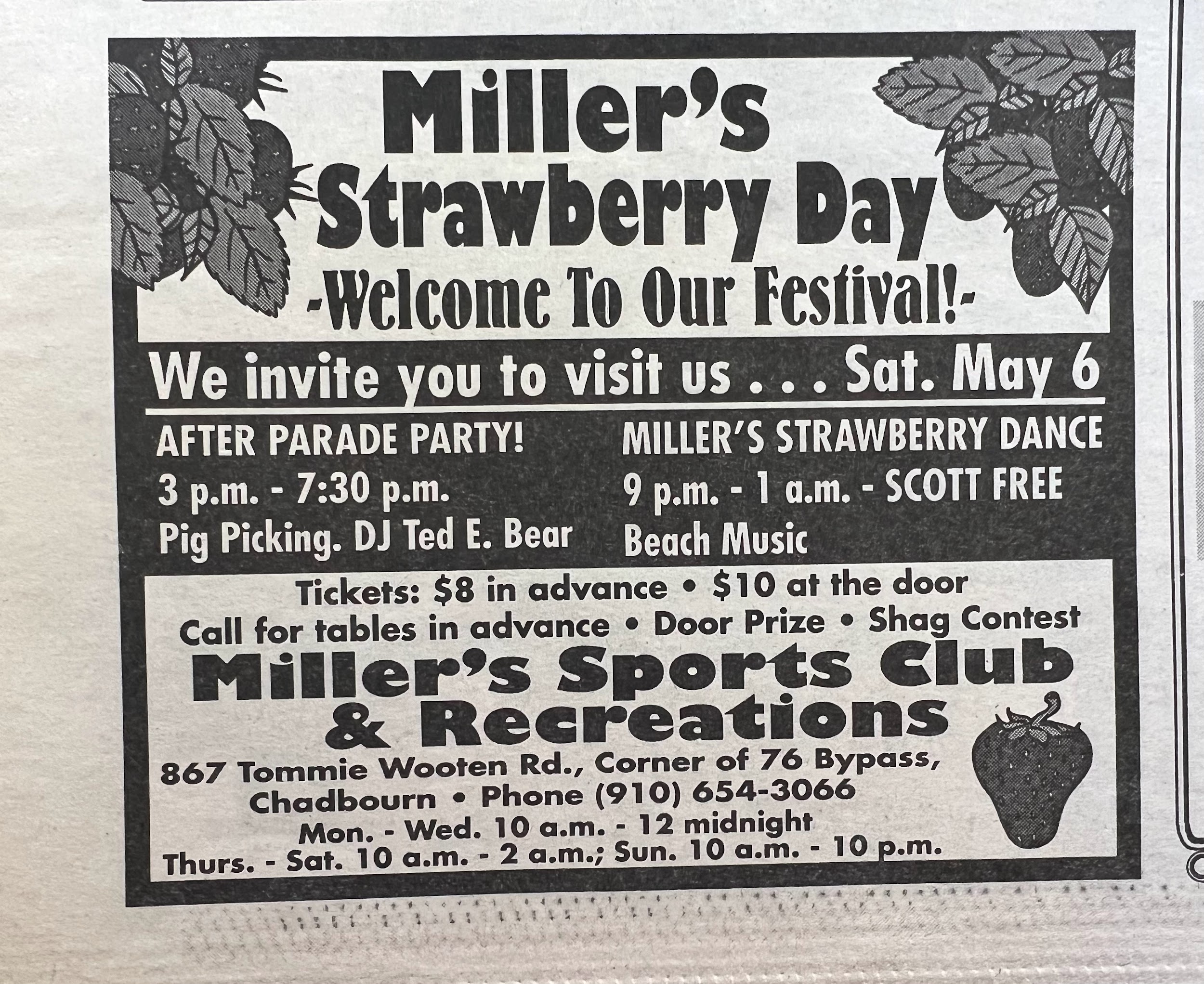 NC Strawberry Festival Memory