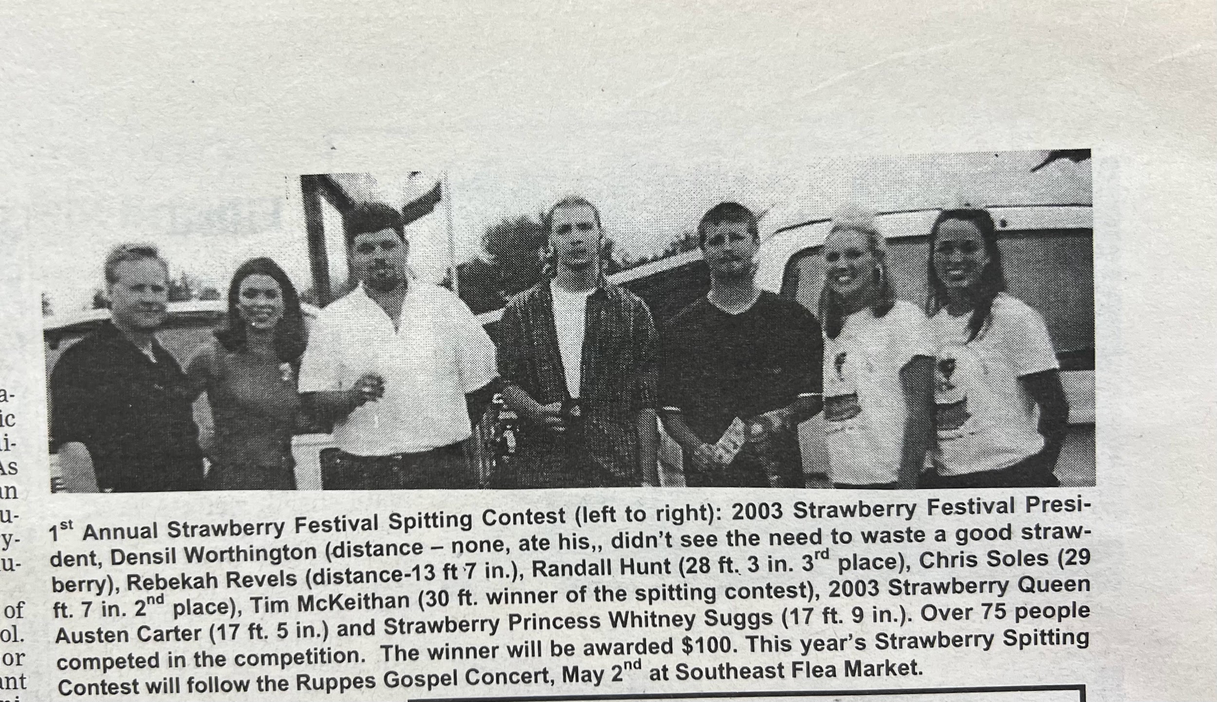 NC Strawberry Festival Memory