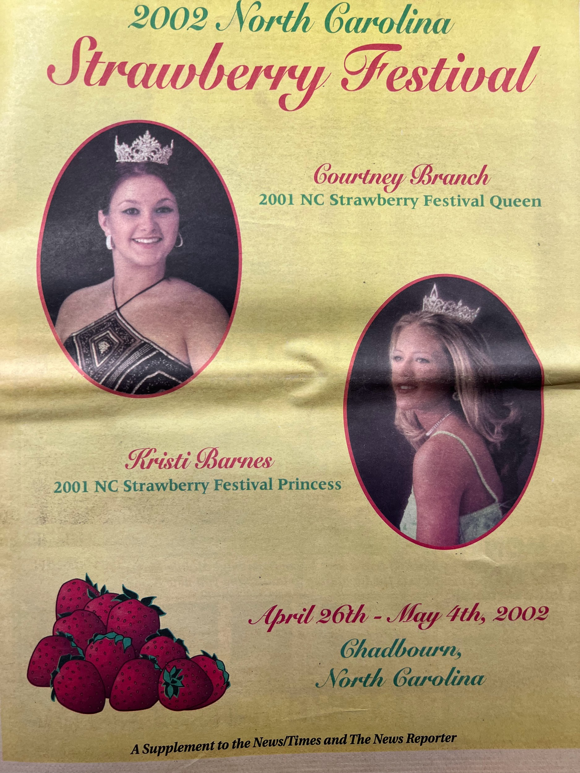 NC Strawberry Festival Memory