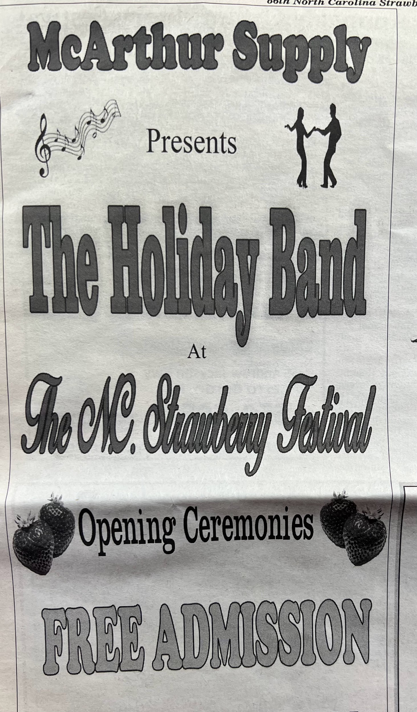 NC Strawberry Festival Memory