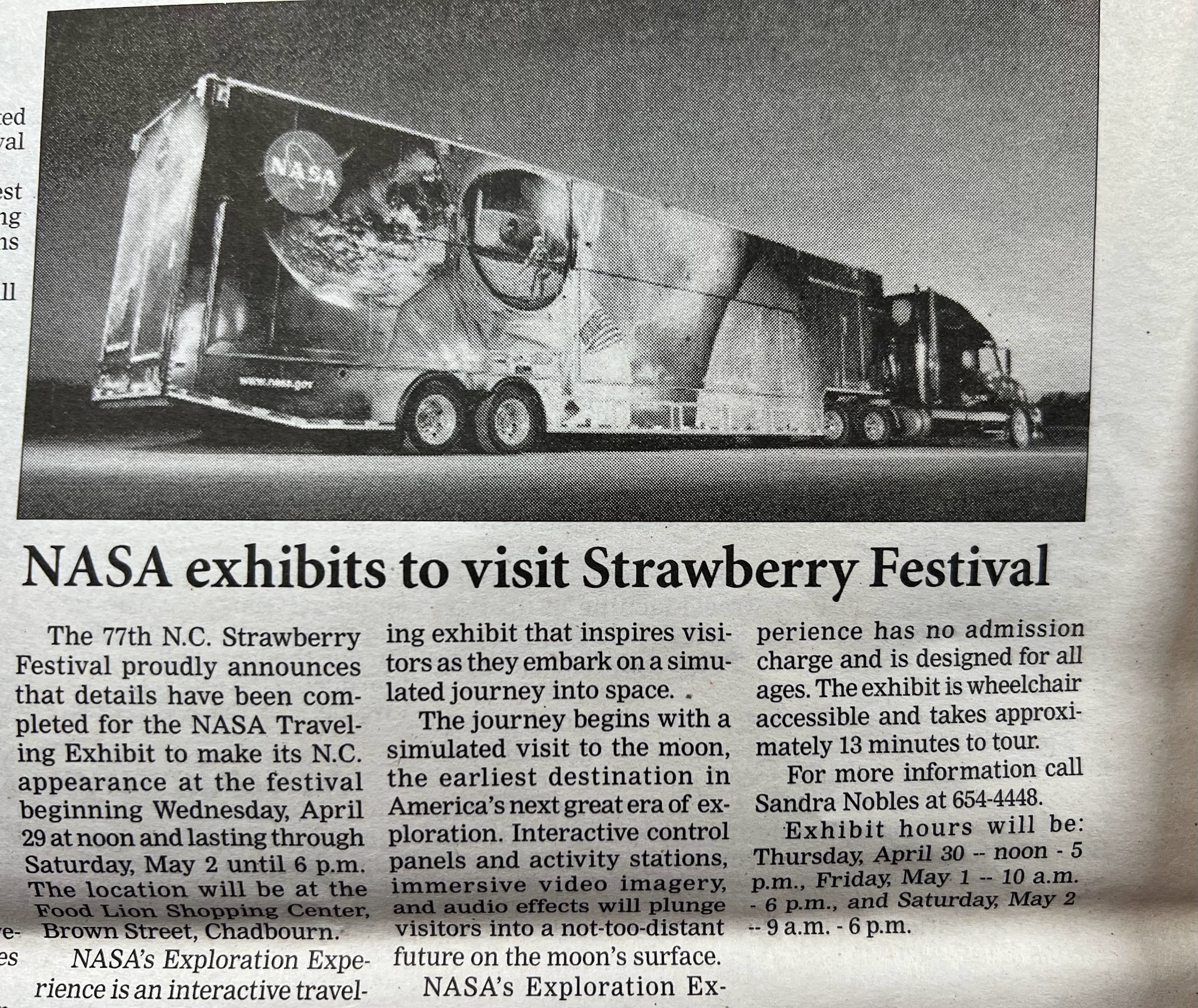 NC Strawberry Festival Memory